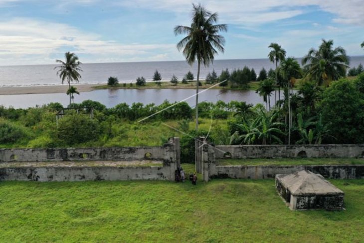 Kawasan Benteng Kuta Bate di Desa Keude Trumon, Kecamatan Trumon, Kabupaten Aceh Selatan.